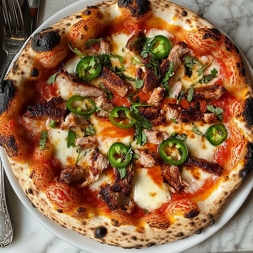 Butter Chicken Pizza Recipe - Recipe Image