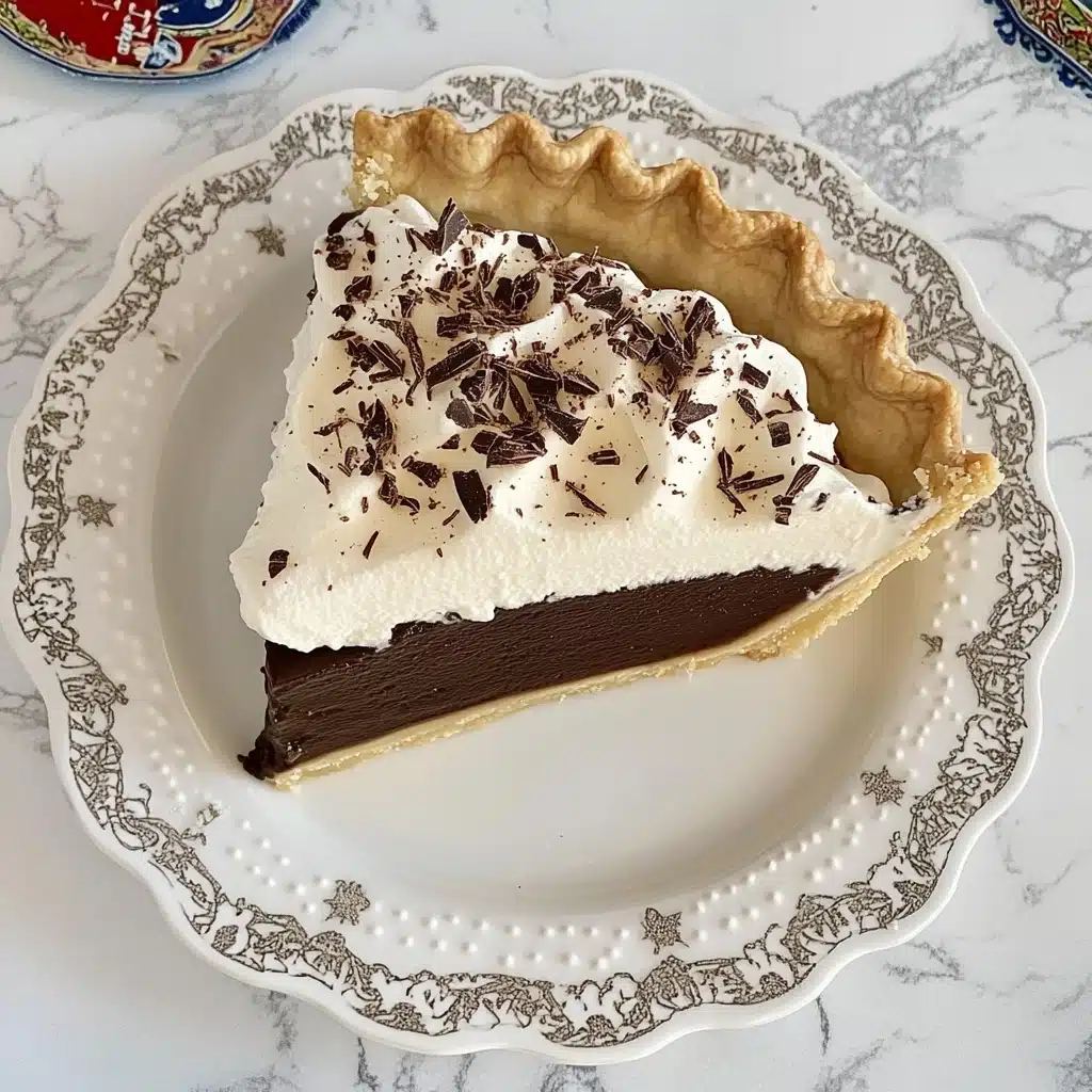Black Bottom Pie Recipe - Recipe Image