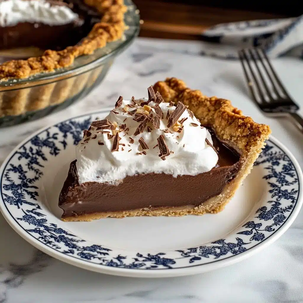 Chocolate Icebox Pie Recipe - Recipe Image