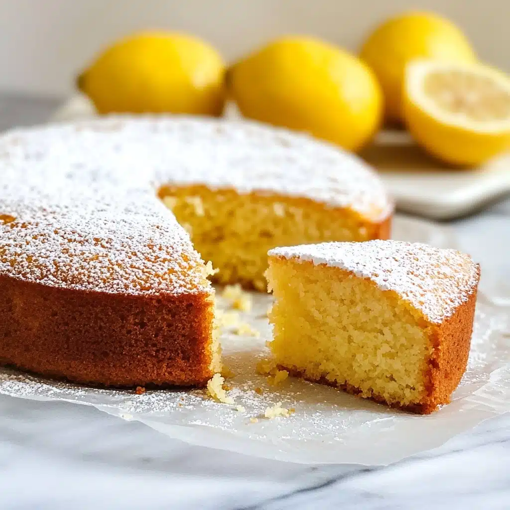 Lemon Olive Oil Cake Recipe - Recipe Image