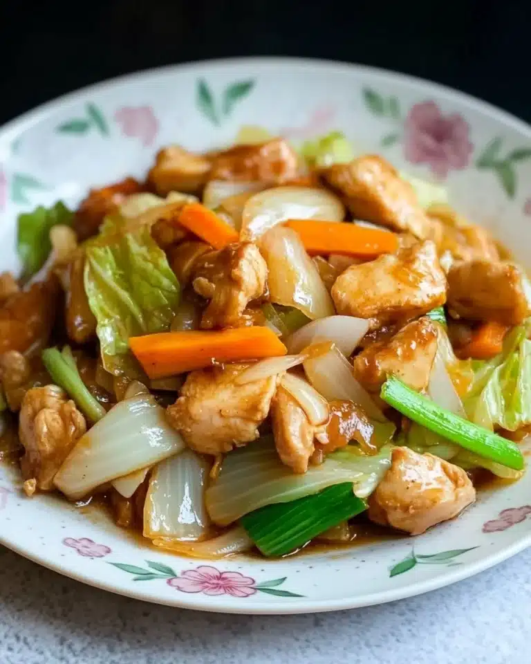 BBQ Chicken & Cabbage Stir-Fry Recipe