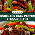 Pepper Steak Stir Fry Recipe