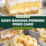 Banana Pudding Poke Cake Recipe