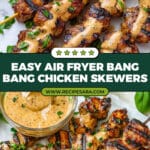 Bang Bang Chicken Skewers Recipe