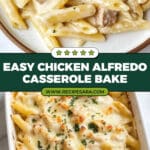 Chicken Alfredo Casserole Recipe