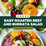Easy Roasted Beet and Burrata Salad Recipe