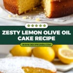 Lemon Olive Oil Cake Recipe