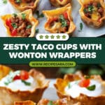 Crunchy Taco Cups Recipe