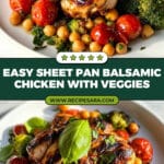 Sheet Pan Balsamic Chicken and Veggies Recipe
