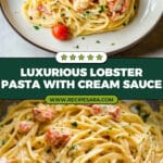 Lobster Pasta with Cream Sauce Recipe