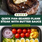 Pan-Seared Steak in Butter Sauce Recipe