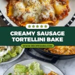 Creamy Italian Sausage Tortellini Recipe