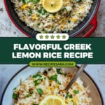 Greek Lemon Rice Recipe