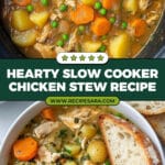 Slow Cooker Chicken Stew Recipe