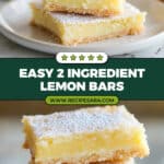 2 Ingredient Lemon Bars Recipe