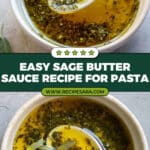 Sage Butter Sauce Recipe