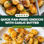 20 Minute Pan Fried Gnocchi Recipe