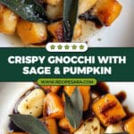 Crisp Gnocchi and Roast Pumpkin in Brown Butter Recipe