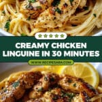 Creamy Chicken Linguine Recipe