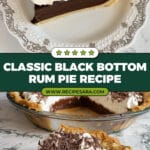 Black Bottom Pie Recipe