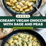 Sage Gnocchi with Cream Sauce Recipe