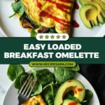 Loaded Breakfast Omelette Recipe