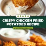 Chicken Fried Potatoes Recipe