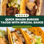 Smash Burger Tacos Recipe