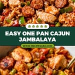 One Pan Jambalaya Recipe
