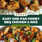 Bold Honey BBQ Chicken Rice Recipe