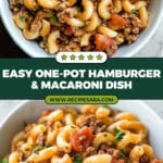 Hamburger and Macaroni Recipe