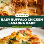 Buffalo Chicken Lasagna Recipe