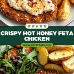 Crispy Hot Honey Feta Chicken Recipe