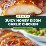 Honey Dijon Garlic Chicken Breasts Recipe