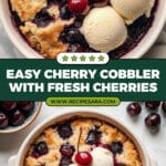Easy Cherry Cobbler Recipe