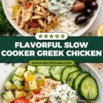 Slow Cooker Greek Chicken Recipe