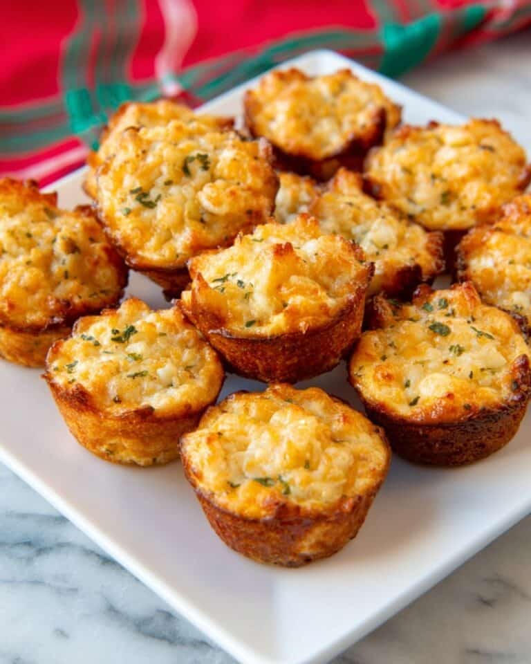 Crab Cake Bites with Lemon Chive Dipping Sauce Recipe