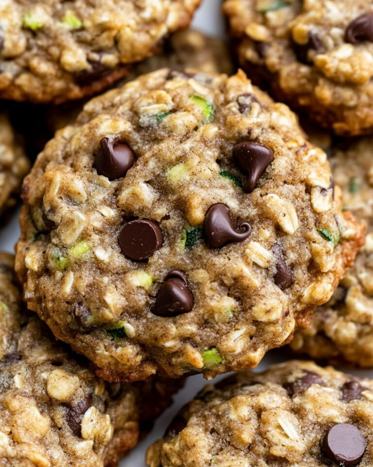 Zucchini Oatmeal Chocolate Chip Cookies Recipe