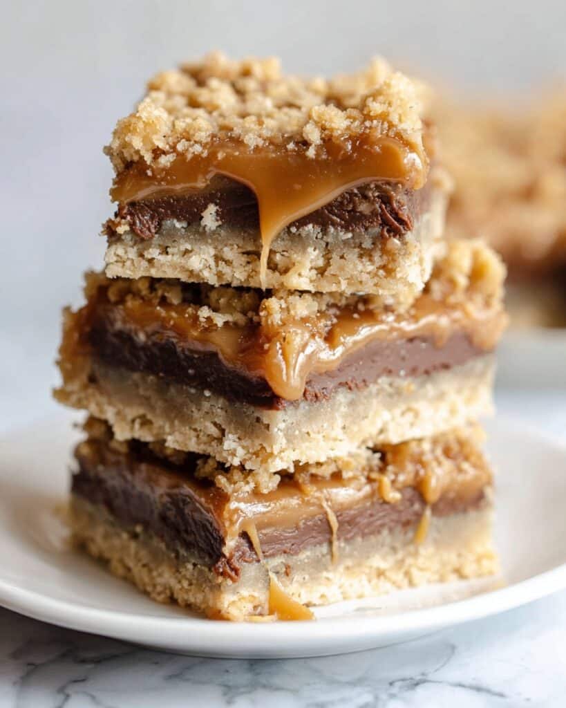 Chocolate Caramel Oatmeal Squares (Carmelitas) Recipe