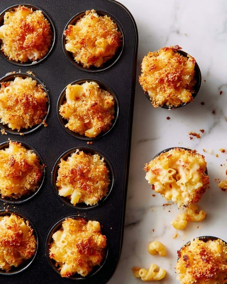 Lobster Mac & Cheese Bites Recipe