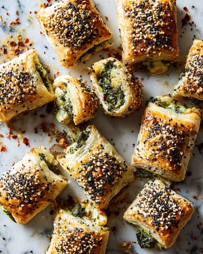 Spinach Dip Rolls Recipe