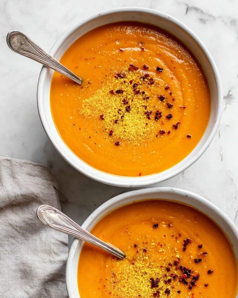 Hearty Pureed Veggie Soup Recipe