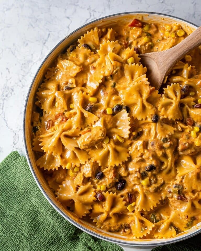 Creamy Mexican Chicken Pasta Recipe