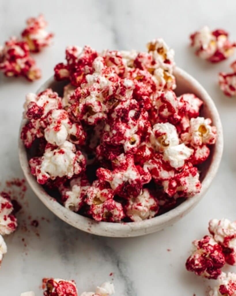 Red Velvet Popcorn Recipe