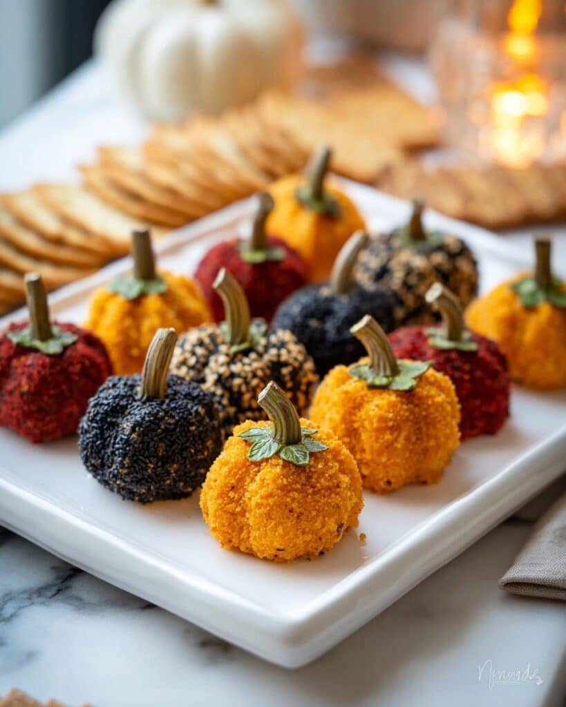 Mini Pumpkin Cheese Balls Recipe