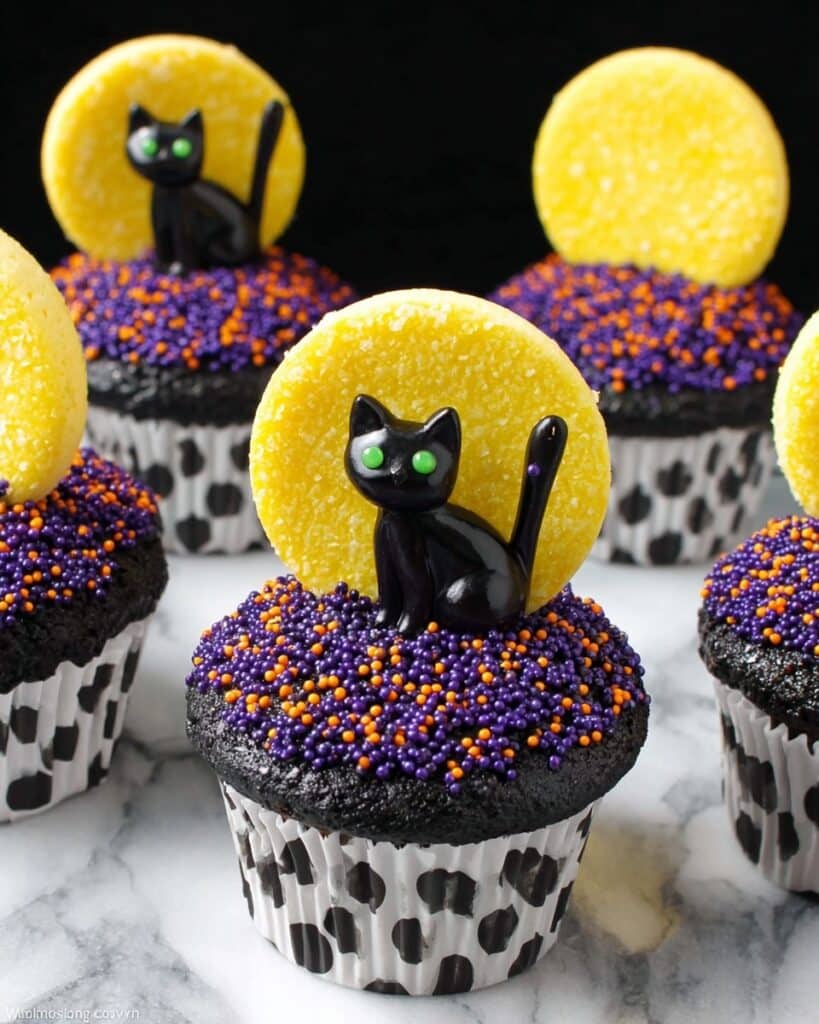 Pumpkin Spice Pudding Halloween Cupcakes Recipe