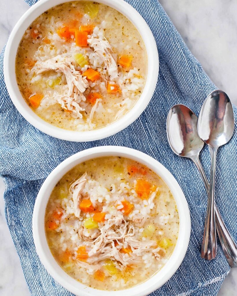 One-Pot Chicken and Rice Soup Recipe