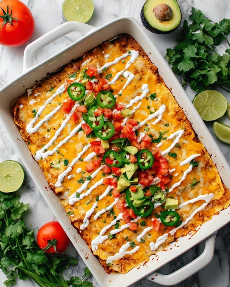 Chicken Enchilada Casserole (Quick + Easy Recipe!) Recipe