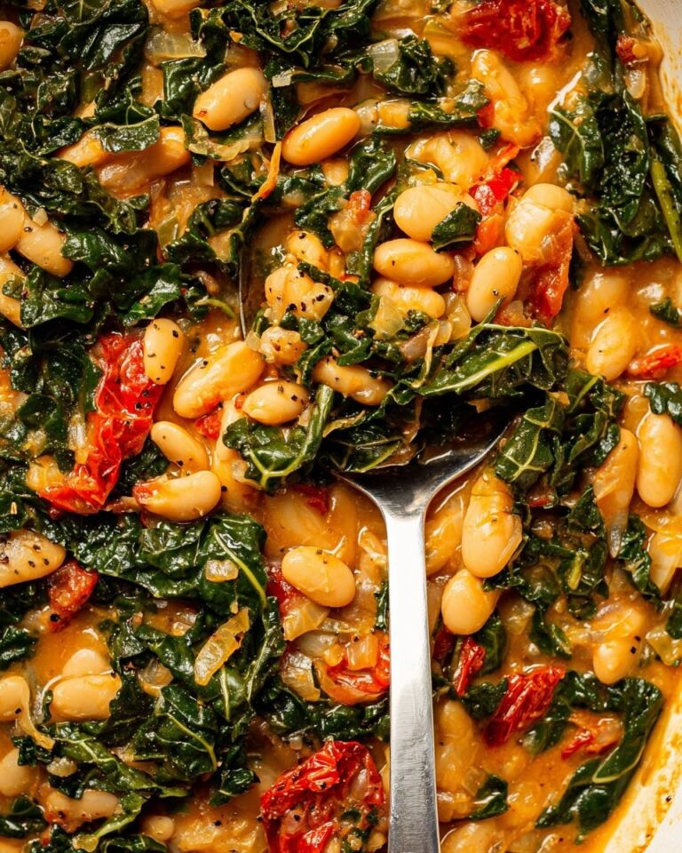 Braised White Beans & Greens Recipe