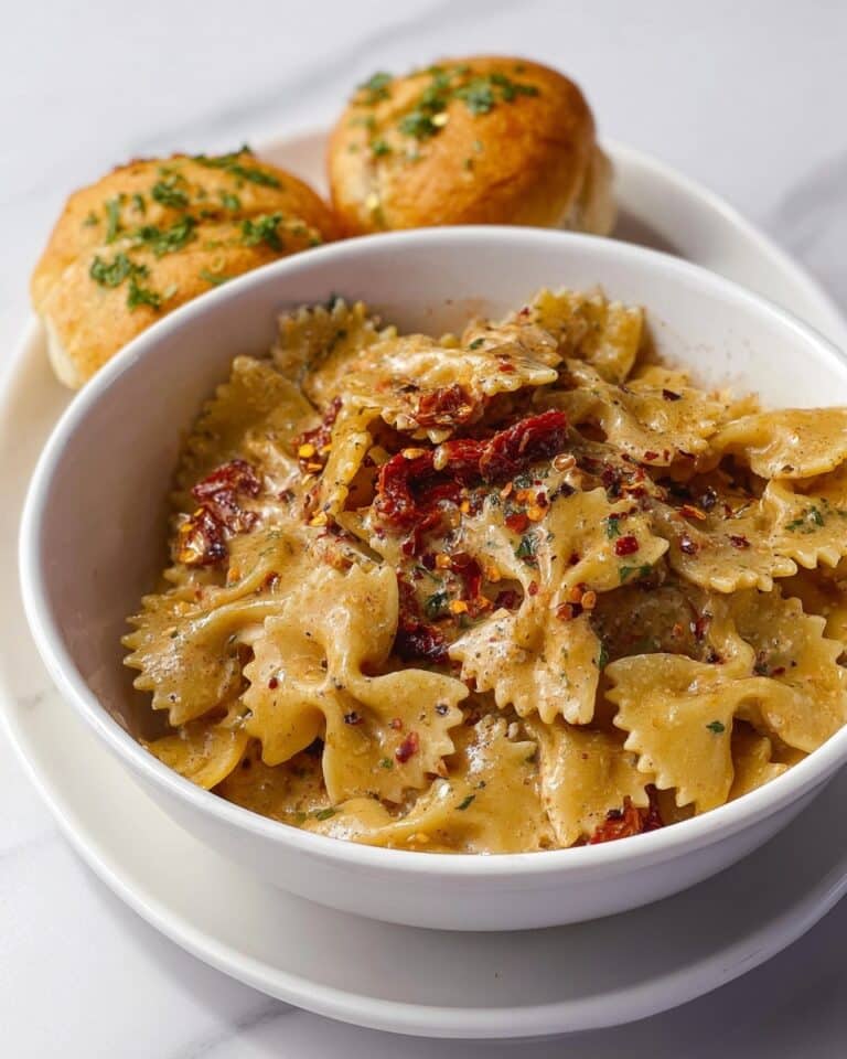 Caramelized Onion and Sun-Dried Tomato Pasta Recipe